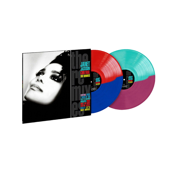 Control: The Remixes Color 2LP – Janet Jackson Official Store