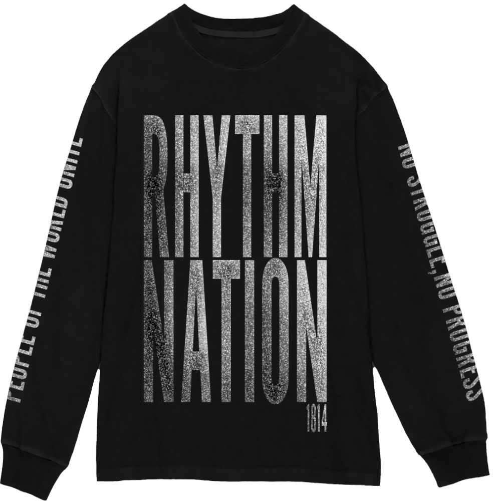 Rhythm Nation Longsleeve Front