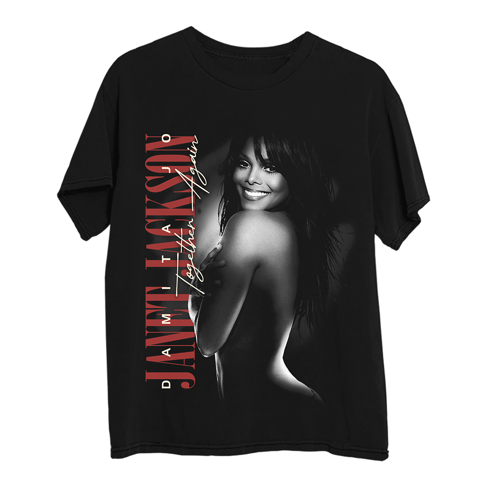 Together Again T Shirt Janet Jackson Official Store Together again t shirt janet jackson official store