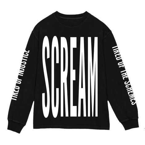 Scream Longsleeve Shirt Front