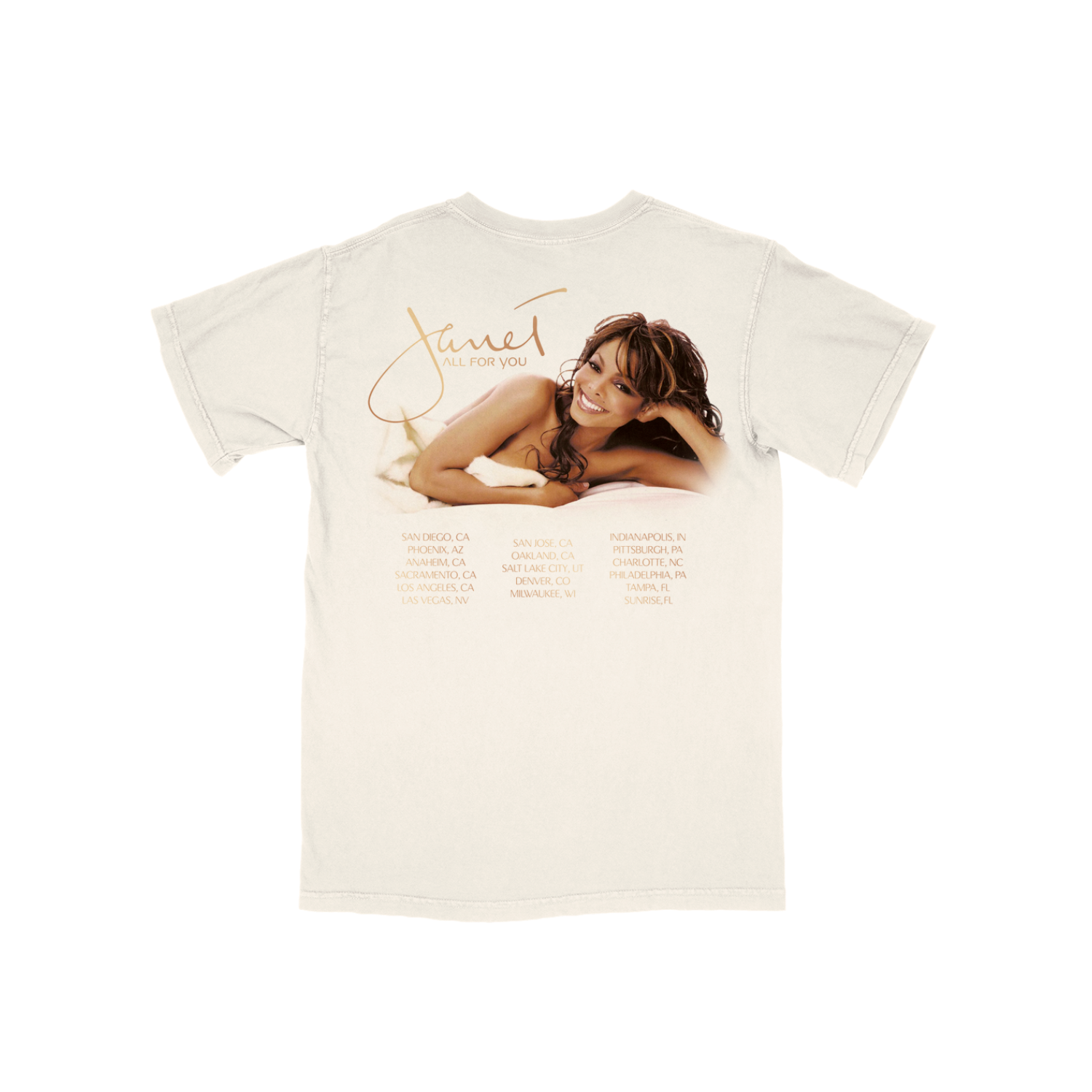 ALL FOR YOU DATE TEE Back