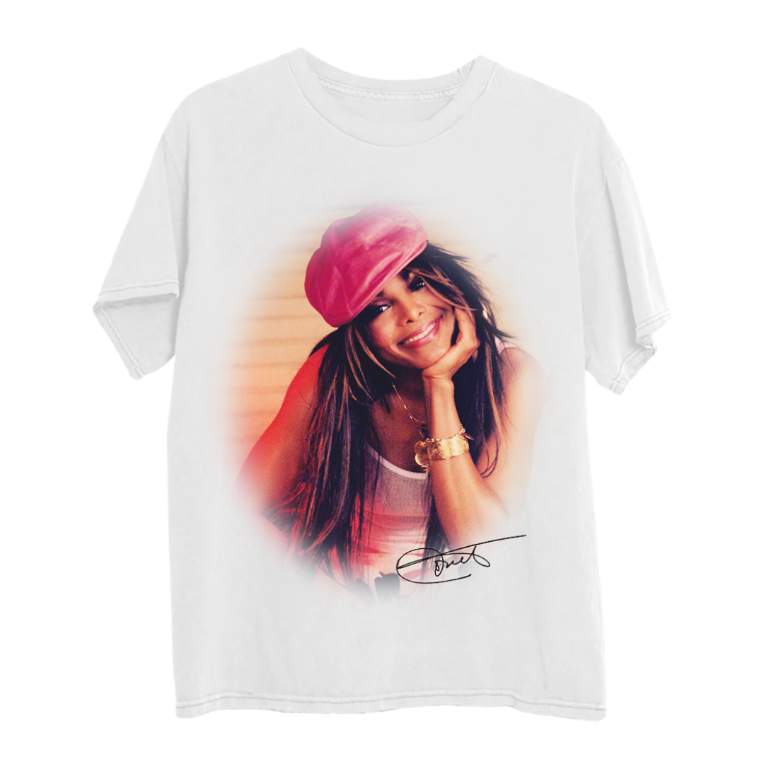 Someone to Call My Lover White Photo T-Shirt - Front
