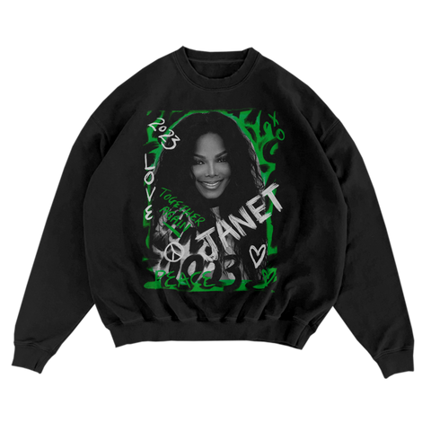 Janet 2023 Love Crewneck Sweater