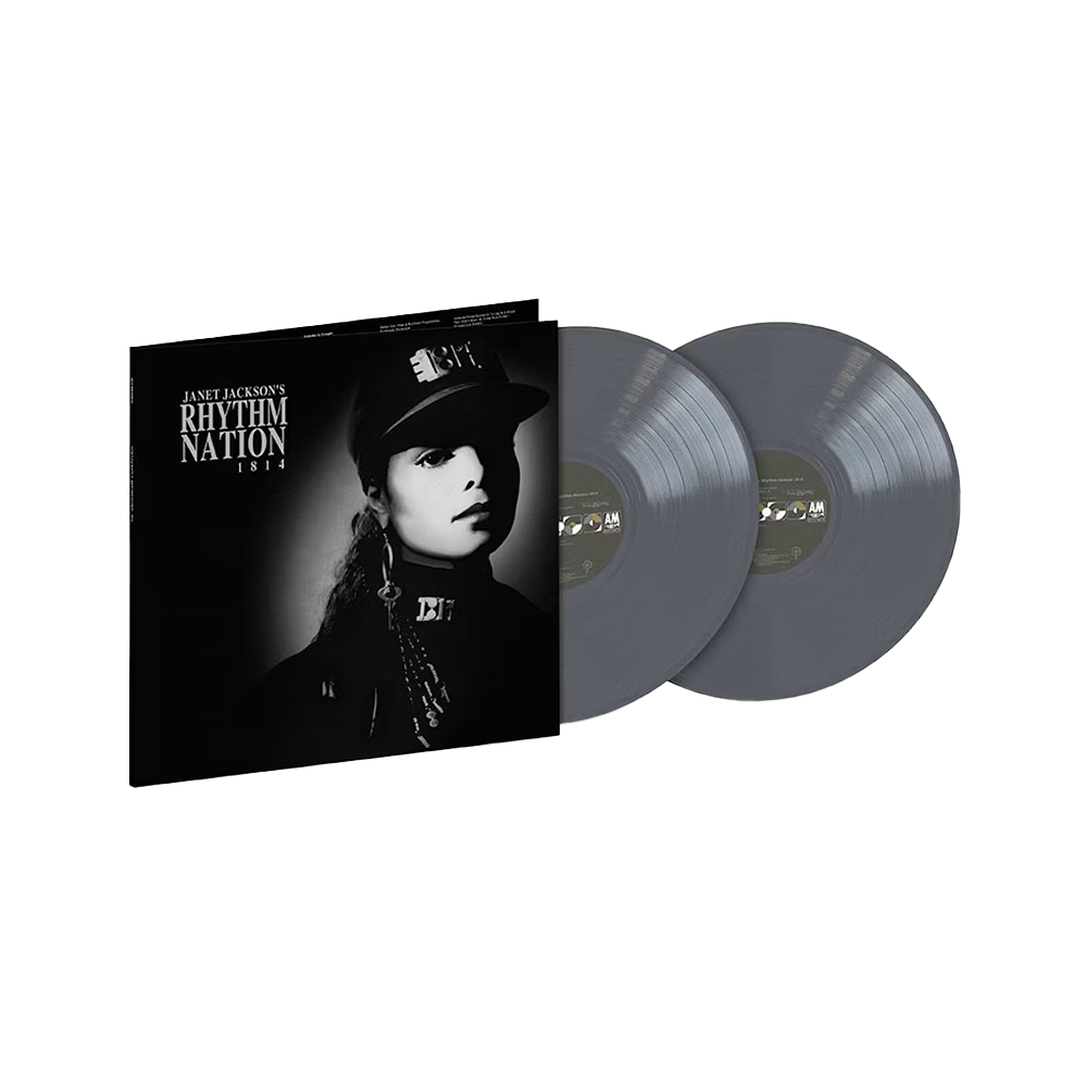 Rhythm Nation 1814 Silver 2LP Jackson Official Store